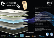 Load image into Gallery viewer, Whisper Breeze Mattress - Mattress in a Box

