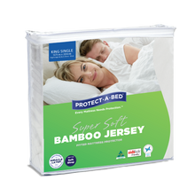 Load image into Gallery viewer, Protect-A-Bed Bamboo Jersey Mattress Protector
