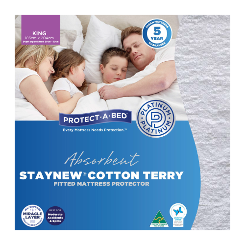 Protect-A-Bed Cotton Terry Mattress Protector