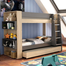 Load image into Gallery viewer, Kingsley Bunk Bed with Shelves
