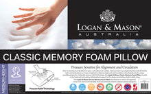 Load image into Gallery viewer, Logan &amp; Mason Classic Memory Foam Pillow
