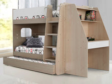 Load image into Gallery viewer, Sidney Trio Bunk with Shelves
