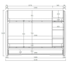 Load image into Gallery viewer, Skyler Trio Single Bunk
