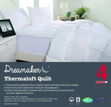 Load image into Gallery viewer, Dreamaker Thermaloft Quilt - 400gsm
