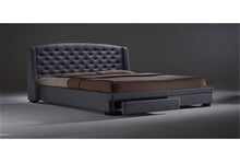 Load image into Gallery viewer, Sage Fabric Bed with 2 Drawer
